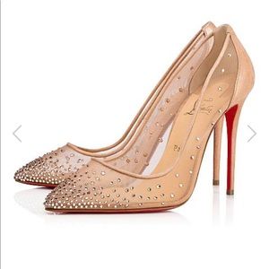 Louboutin Follies Strass Rêve Pumps